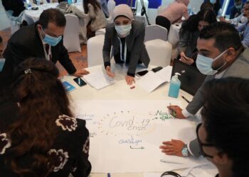 مناقشة السياسات المائية الرشيدة في منتدى شباب العالم