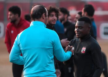 ميكسيوني ينتظم في التدريبات الجماعية.. تفاصيل مران الأهلي