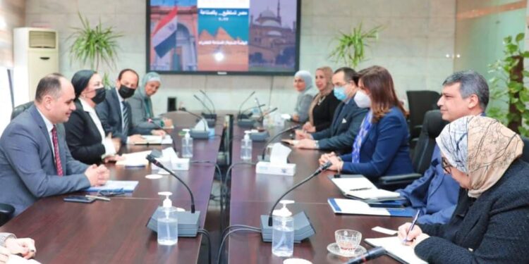 اجتماع وزارتي البيئة والهجرة