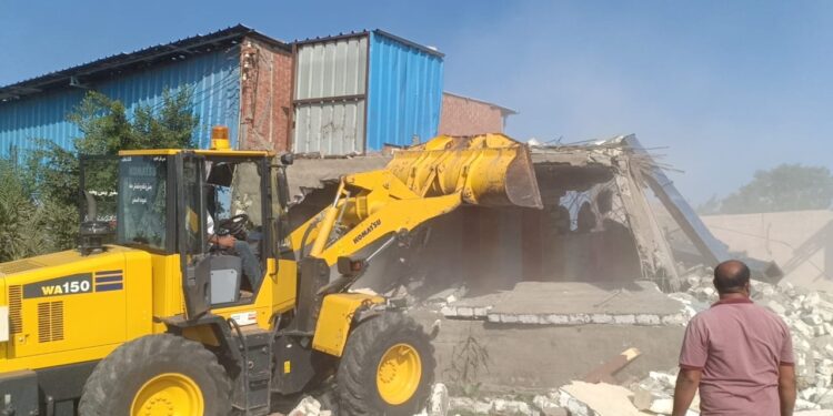 تنفيذ 22 حالة تعدٍ على الأراضي الزراعي بكفر الشيخ