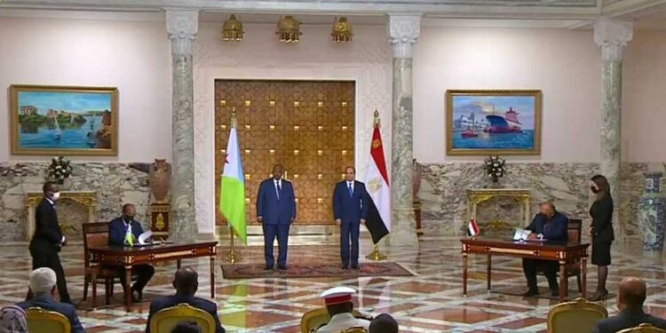 لايف.. الرئيس السيسي ونظيره الجيبوتي يشهدان توقيع مذكرات التفاهم بين البلدين