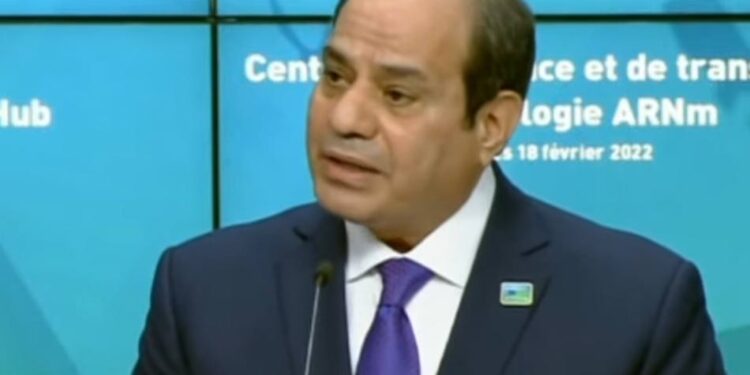 الرئيس السيسي : نثمن جهود منظمة الصحة في مواجهة جائحة كورونا