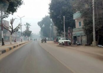 إصابة شخص في تصادم سيارة ودراجة نارية بطريق مصر أسيوط الزراعي