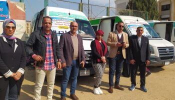 تدشين قافلة طبية بالإسماعيلية ضمن مبادرة حياة كريمة