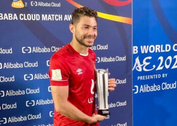 ياسر إبراهيم رجل مباراة الهلال السعودي في مونديال الأندية