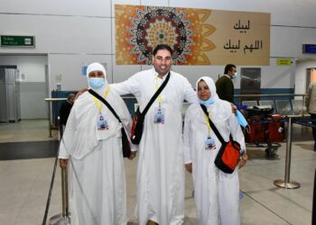 مغادرة بعثة عمرة رجب للقوات المسلحة إلى الأراضي المقدسة