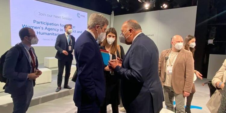 تفاصيل مشاركة وزير الخارجية في الجلسة الدبلوماسية وتغير المناخ