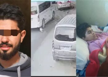 تحقيقات موسعة مع المتهم بدهس طفل بسيارته بحلوان