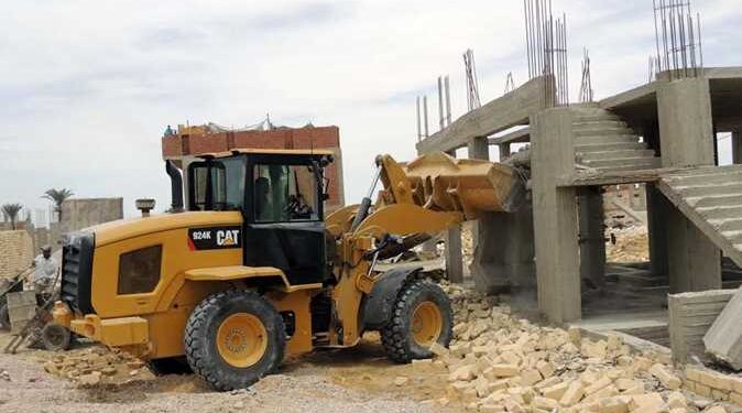 إزالة 228 حالة تعدٍ على أملاك الدولة والأراضي الزراعية بالمنوفية