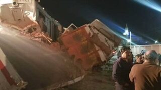 تفاصيل حادث اصطدام قطار بأتوبيس في السويس