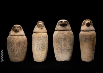 وزارة السياحة و الاثار :الكشف عن خبيئة لمواد التحنيط في أبو صير