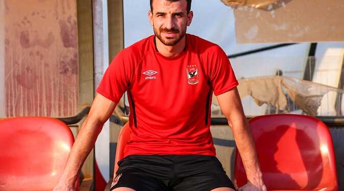 محمود متولي ينتظم في التدريبات الجماعية للأهلي بعد شفاؤه من الأمامية