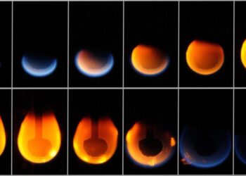 تجارب محطة الفضاء الدولية الجديدة تدرس اللهب في الفضاء