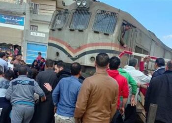 قطار يدهس عربة كارو ومصرع قائدها بكفر الزيات