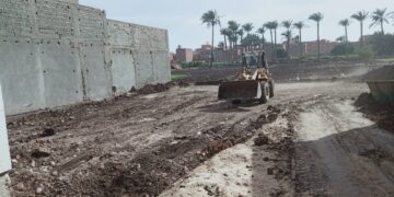 إزالة ٢٥ حالة تعد علي الاراضي الزراعية بالصف ومنشأة القناطر والعياط