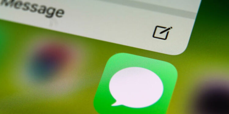 إرسال رسالة سرية على iPhone