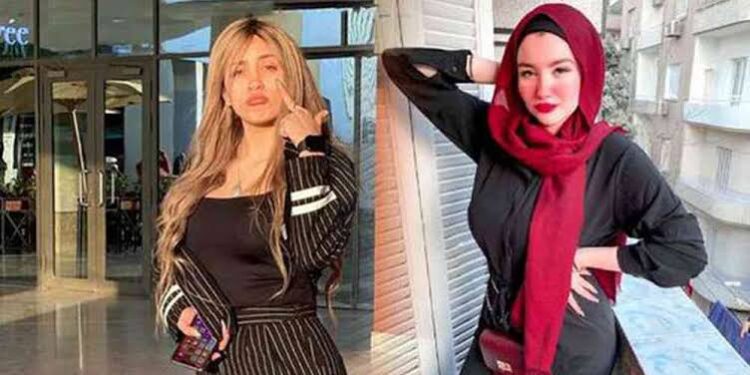 اليوم ..محاكمة شريك فتيات التيك توك مودة الأدهم وحنين حسام بتهمة التزوير