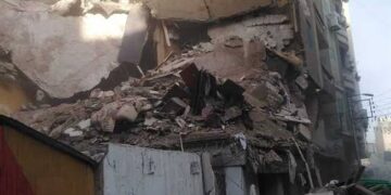مصرع طفلين إثر انهيار منزل بسوهاج
