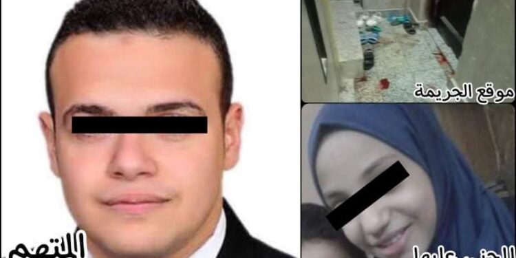 “مزق جسدها بـ 6 طعنات” شاب يقتل زوجته الحامل ويخرج الشارع عاريا بحلوان .. صور