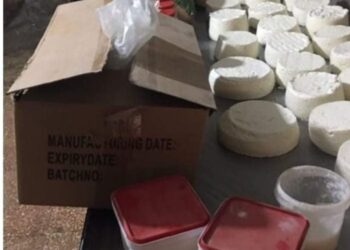 تفاصيل ضبط مصنع لإنتاج الجبن من مواد مجهولة المصدر بالسلام