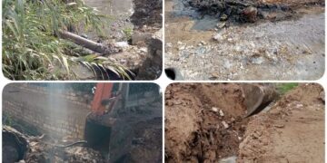 إزالة ٢٨ حالة تعدي ضمن المرحلة الثانية من الموجة ١٩ بالبحيرة