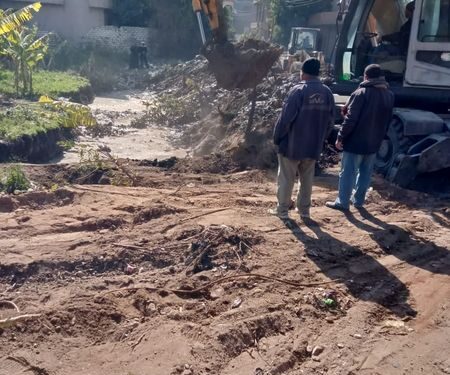 إزالة 13 حالة تعدي على أراضي الري بمركز الفتح بأسيوط ضمن الموجة الـ19