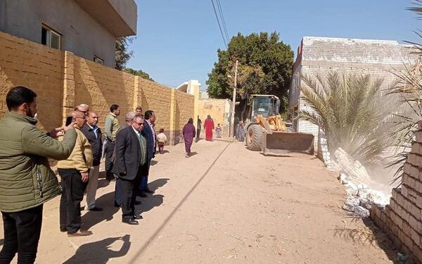 إزالة 44 حالة تعدى ضمن أعمال المرحلة الثانية من الموجة الـ 19بالمنيا