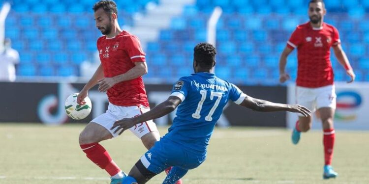 الأهلي يكتفي بالتعادل السلبي أمام الهلال السوداني في دوري الأبطال