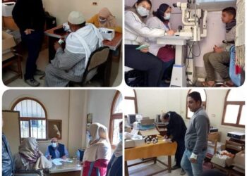 محافظة البحيرة تنظم قافلتين سكانتين بمركزي شبراخيت ورشيد ضمن حياة كريمة