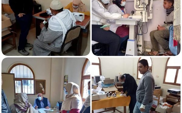 محافظة البحيرة تنظم قافلتين سكانتين بمركزي شبراخيت ورشيد ضمن حياة كريمة