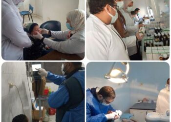 توقيع الكشف بالمجان على ١٨٨٤ مواطناً بقرية كفر السابي بشبراخيت