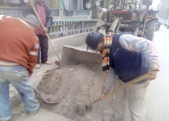 محافظة الدقهلية تواصل حملات تجميل ونظافة شوارع المنصورة