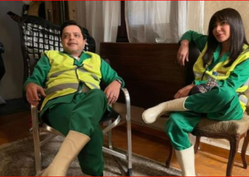 بعد صعيدي في الجامعة الامريكية ..الجوهرجي يجمع هنيدي ومني زكي   