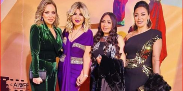 صور.. نجمات الفن تتألق في افتتاح مهرجان أسوان الدولي لأفلام المرأة