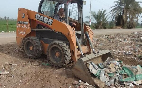 حملات مكثفة لإزالة التعديات والإشغالات ببني سويف