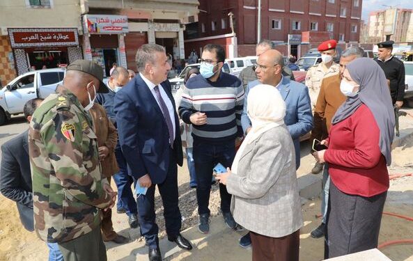 محافظ المنوفية يتابع أعمال تطوير بعض المناطق بالشهداء.. تعرف عليها