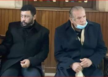 صور.. نجوم الفن تقدم واجب العزاء للفنان محمد جمعة