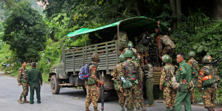 إضراب صامت بميانمار فى ذكرى “الانقلاب العسكرى”