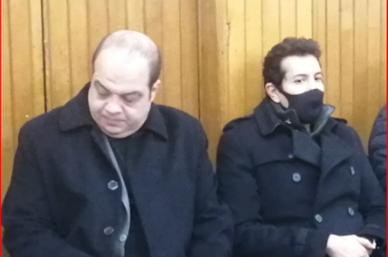 هاني رمزي وأحمد زاهر يقدمون واجب العزاء في وفاة والدة الفنان محمد جمعة