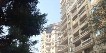 جانب من الحريق