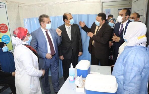 تطعيم أكثر من 72 ألف مواطن خلال فعاليات اليوم الأول لتطعيمات كورونا بالمنوفية