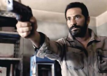 عمرو سعد ينشر صور بصحبة نيللي كريم من كواليس الجسر