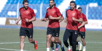 الأهلي يُنهي تدريباته استعدادًا لمباراة الهلال السوداني