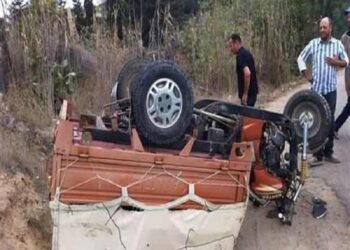 إصابة 13 بعد تصادم تروسيكل وسيارة ملاكي بسوهاج