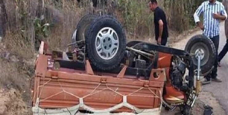 إصابة 13 بعد تصادم تروسيكل وسيارة ملاكي بسوهاج