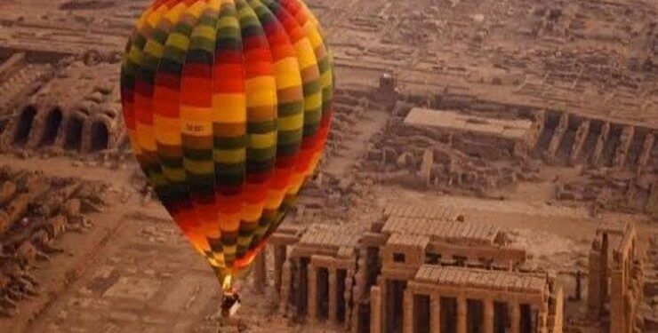 إلغاء رحلات البالون الطائر في غرب الأقصر.. لهذا السبب