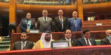 النائب علاء عابد يشارك في مؤتمر رابطة مجالس الشورى والشيوخ بالرباط