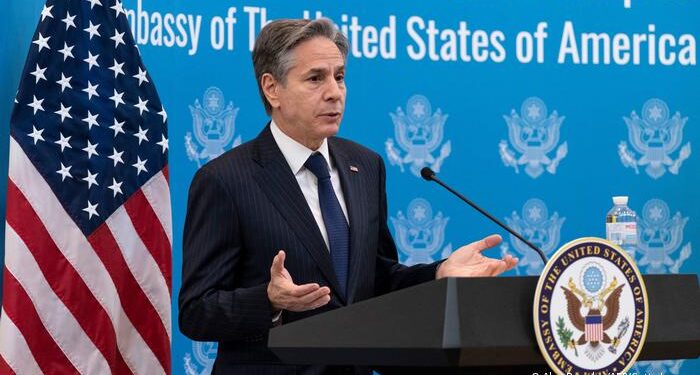 أنتوني بلينكن وزير الخارجية الأمريكي