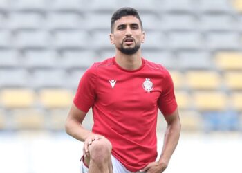 الكرتي نجم بيراميدز في قائمة منتخب المغرب من أجل الصعود لكأس العالم