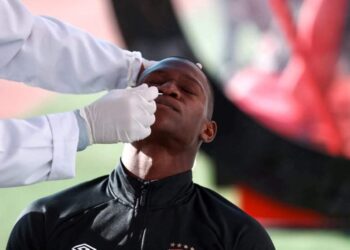 مسحة طبية للأهلي استعدادًا لمباراة المريخ السوداني